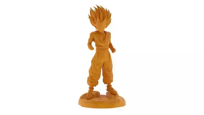 Gohan Saiyan 3D Print