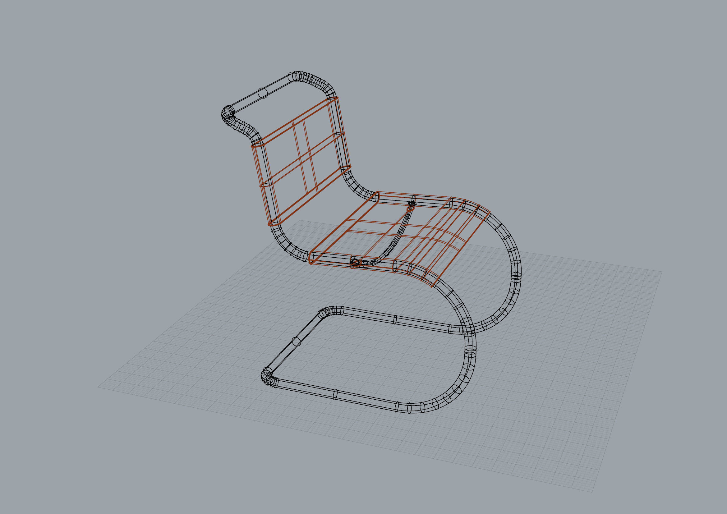 BAUHAUS CHAIR 3D model_4