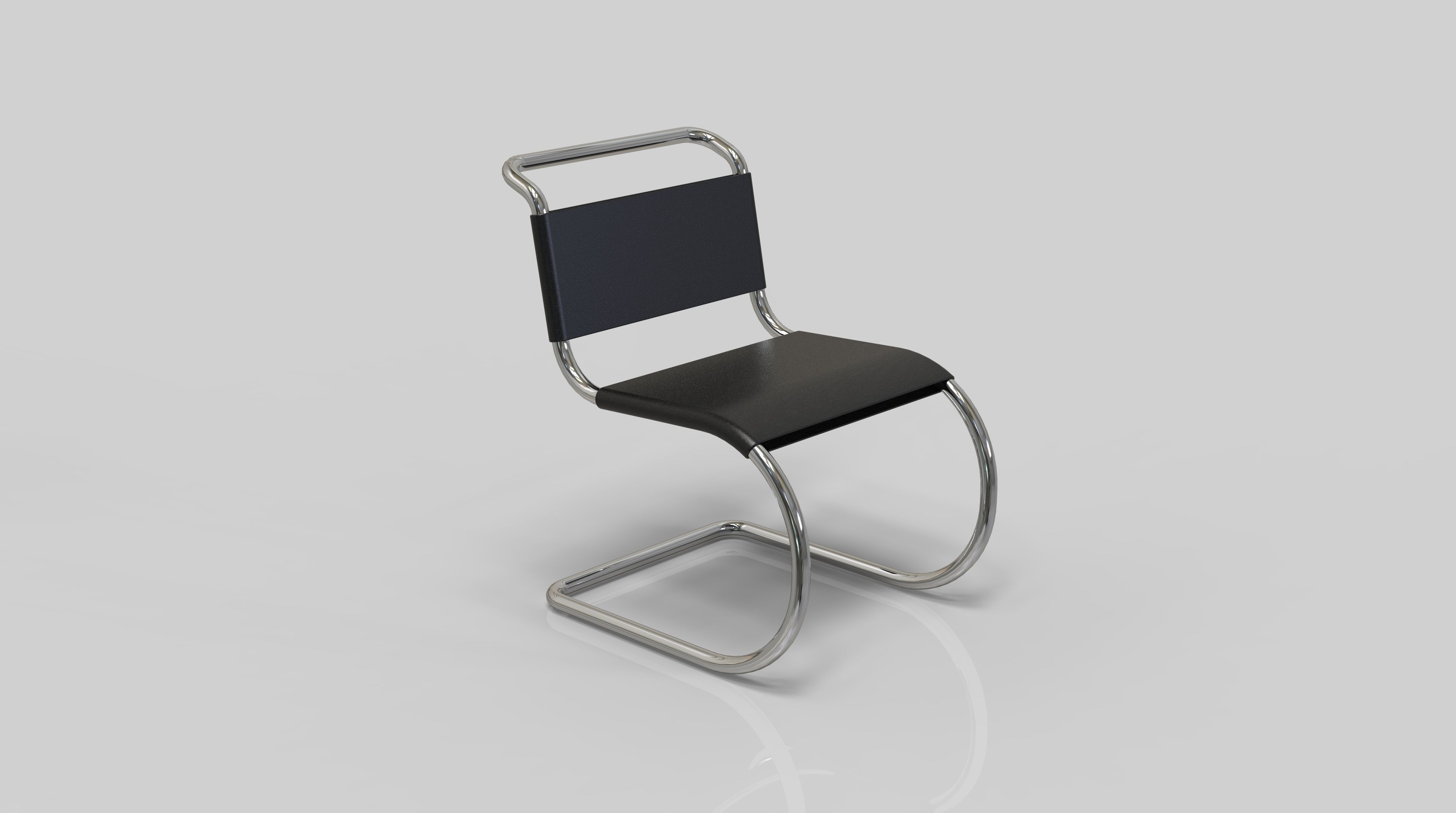 BAUHAUS CHAIR 3D model_1