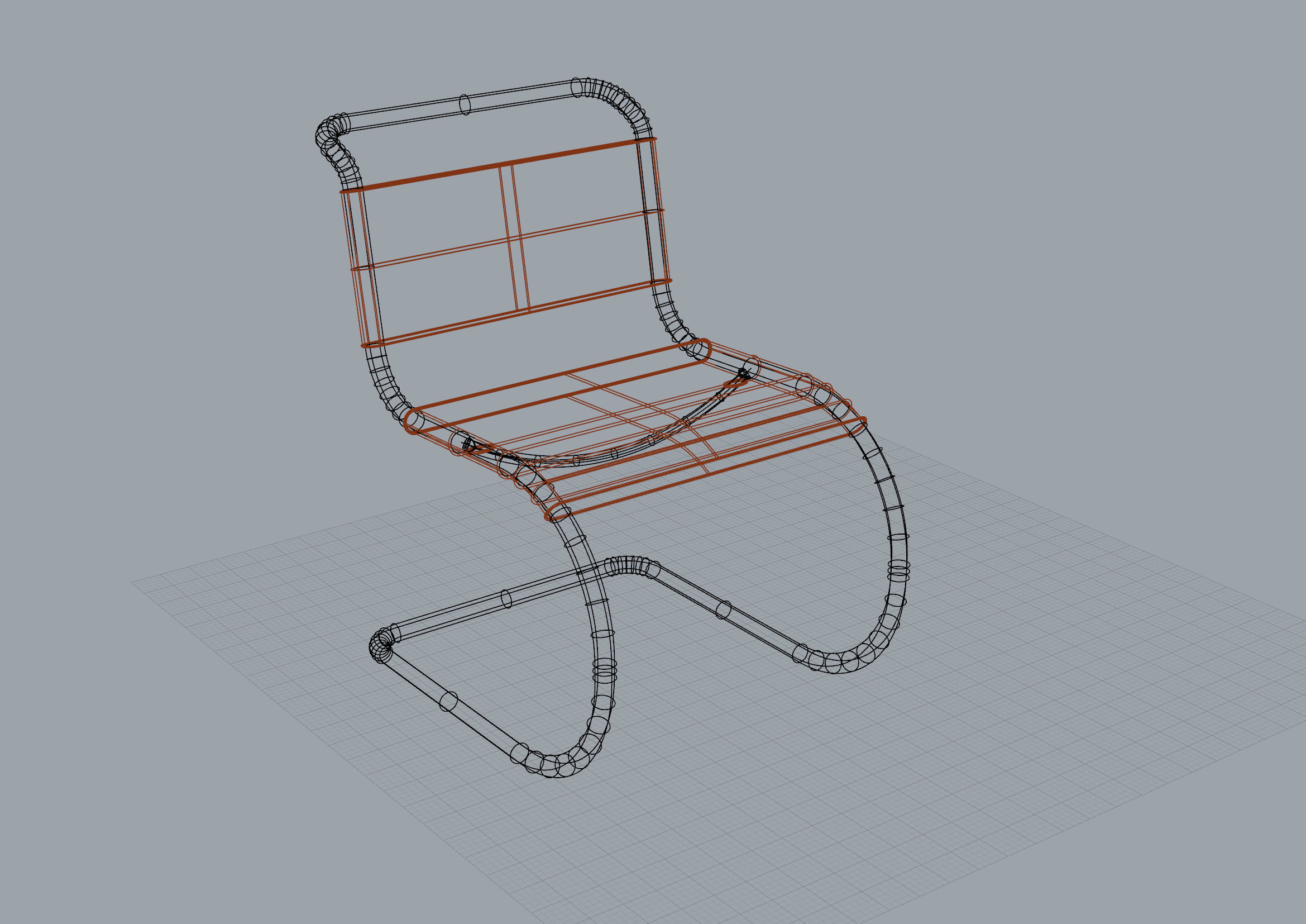 BAUHAUS CHAIR 3D model_5