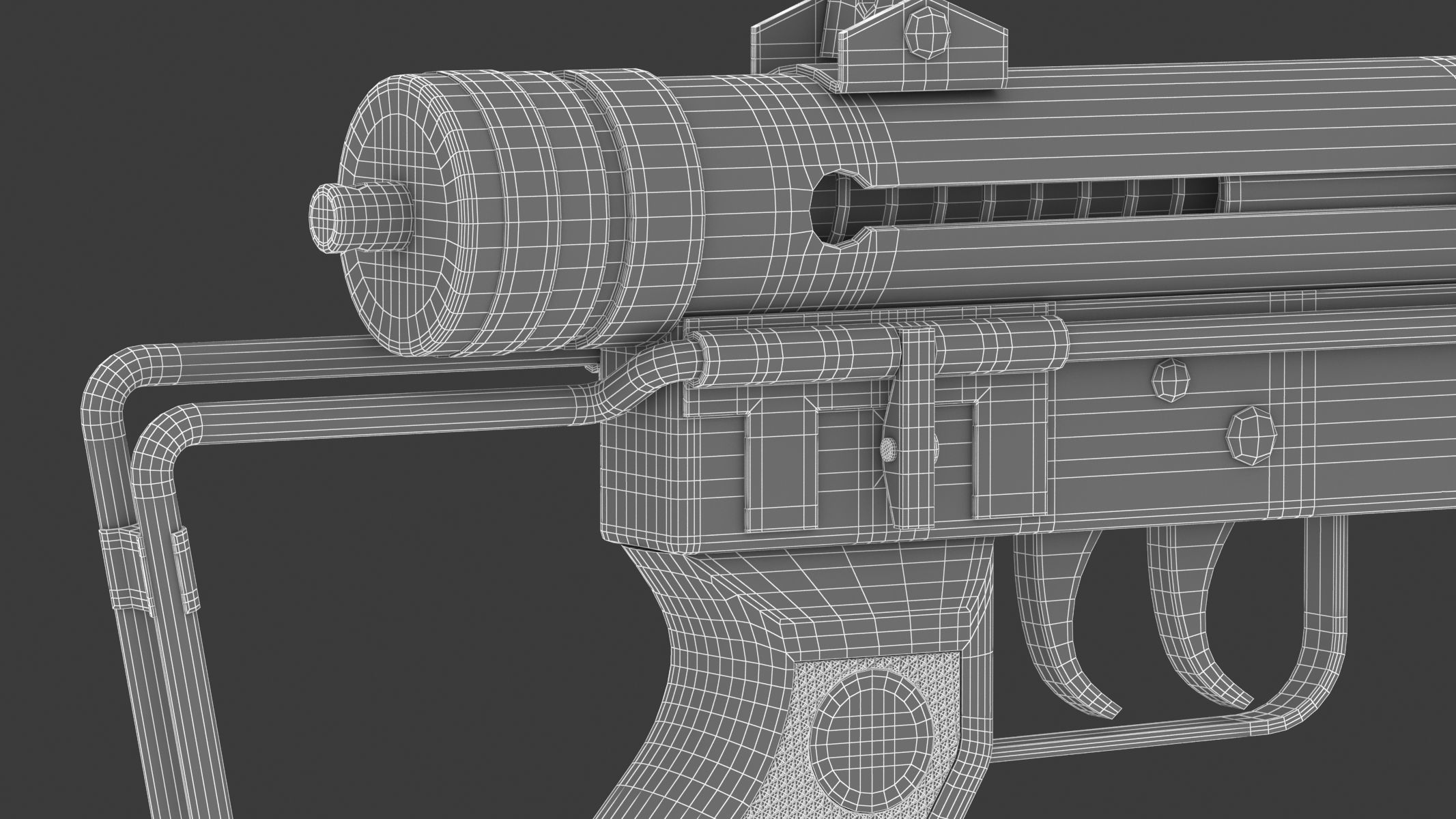 Halcon ML-63 Submachine Gun 3D model_20