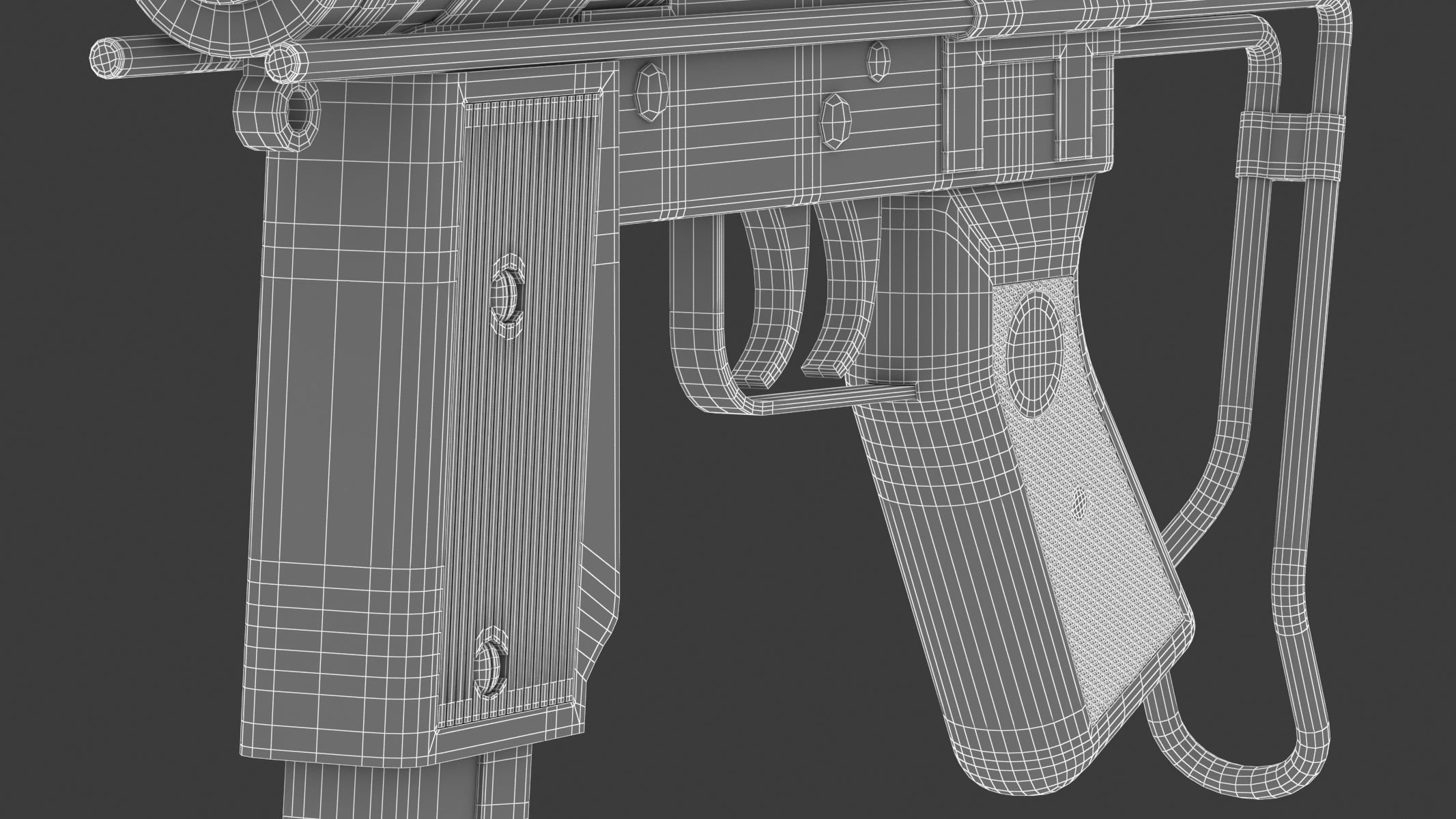 Halcon ML-63 Submachine Gun 3D model_23