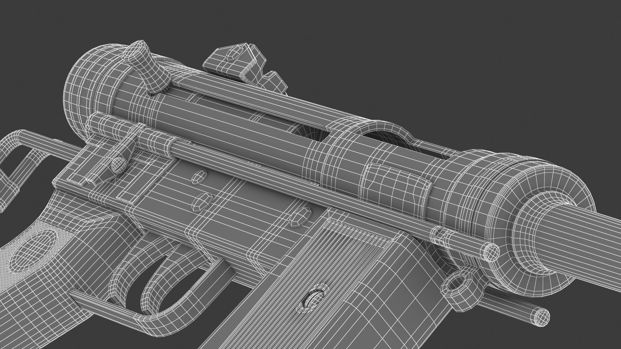 Halcon ML-63 Submachine Gun 3D model_28
