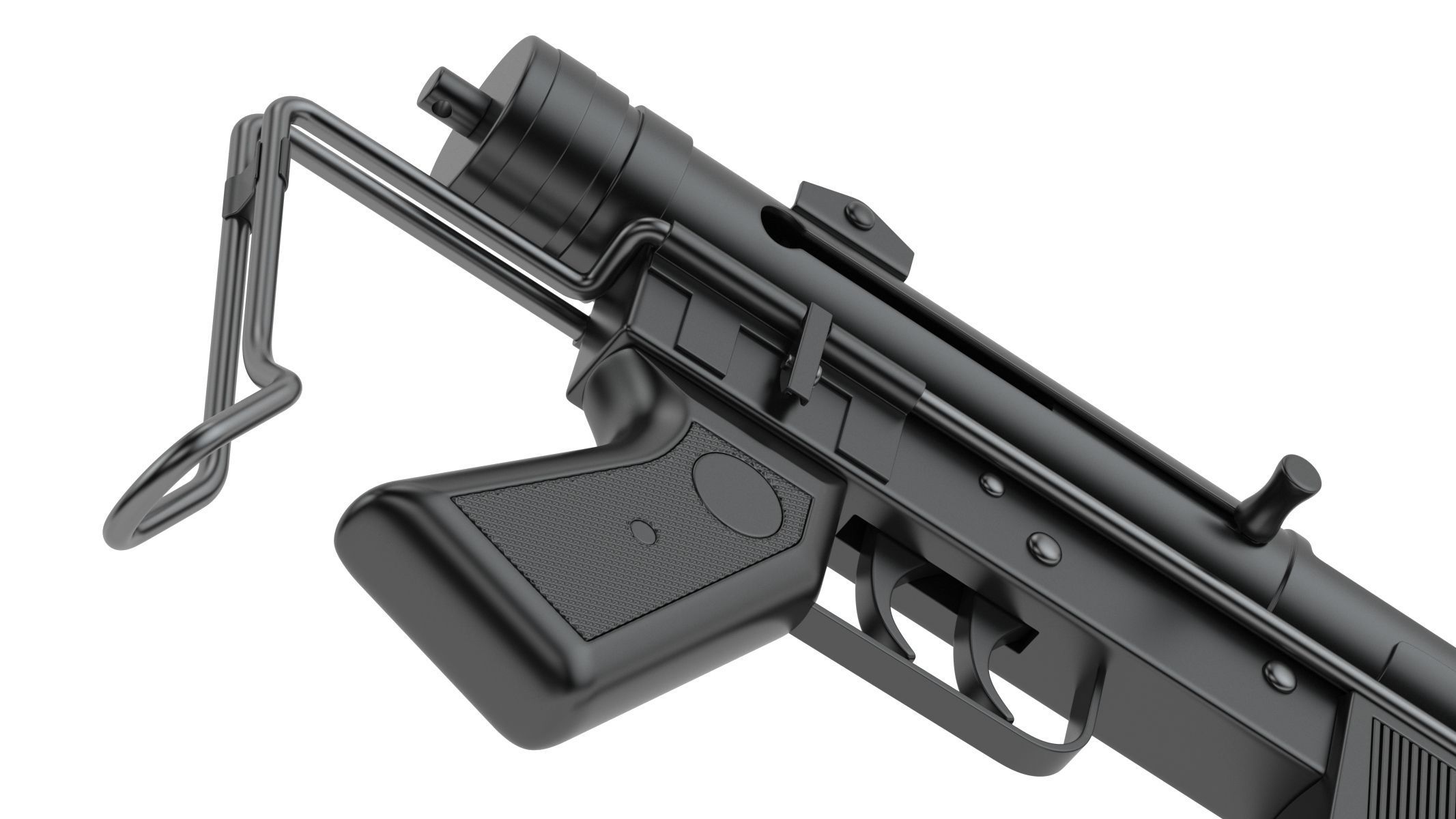 Halcon ML-63 Submachine Gun 3D model_11