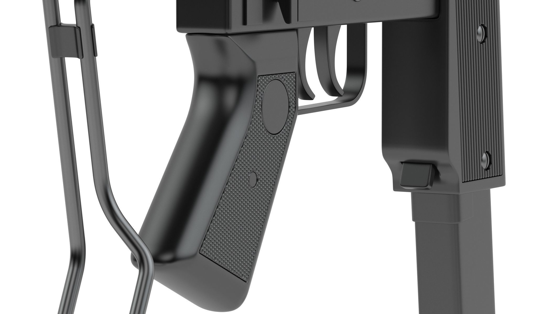 Halcon ML-63 Submachine Gun 3D model_9