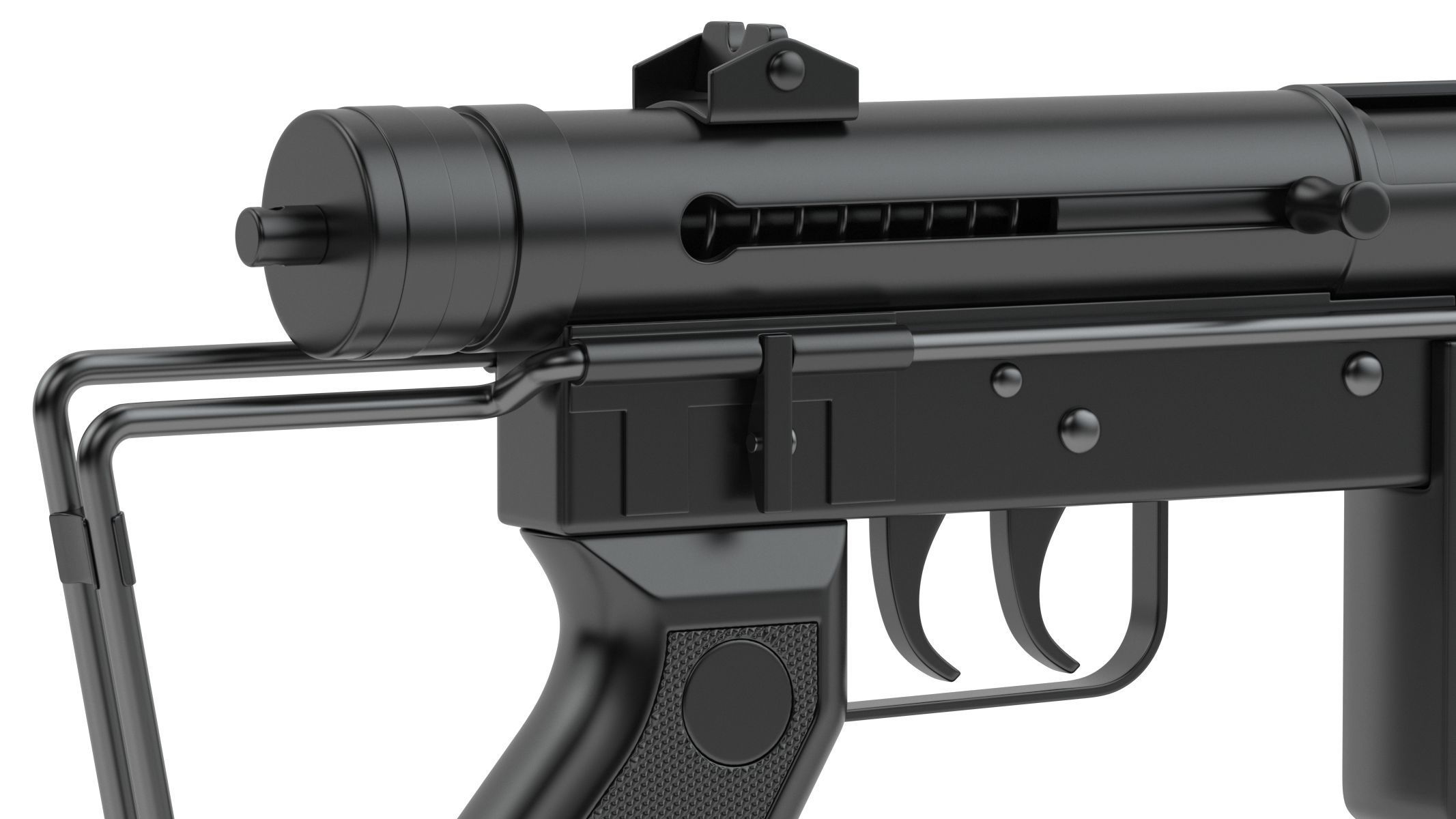 Halcon ML-63 Submachine Gun 3D model_5