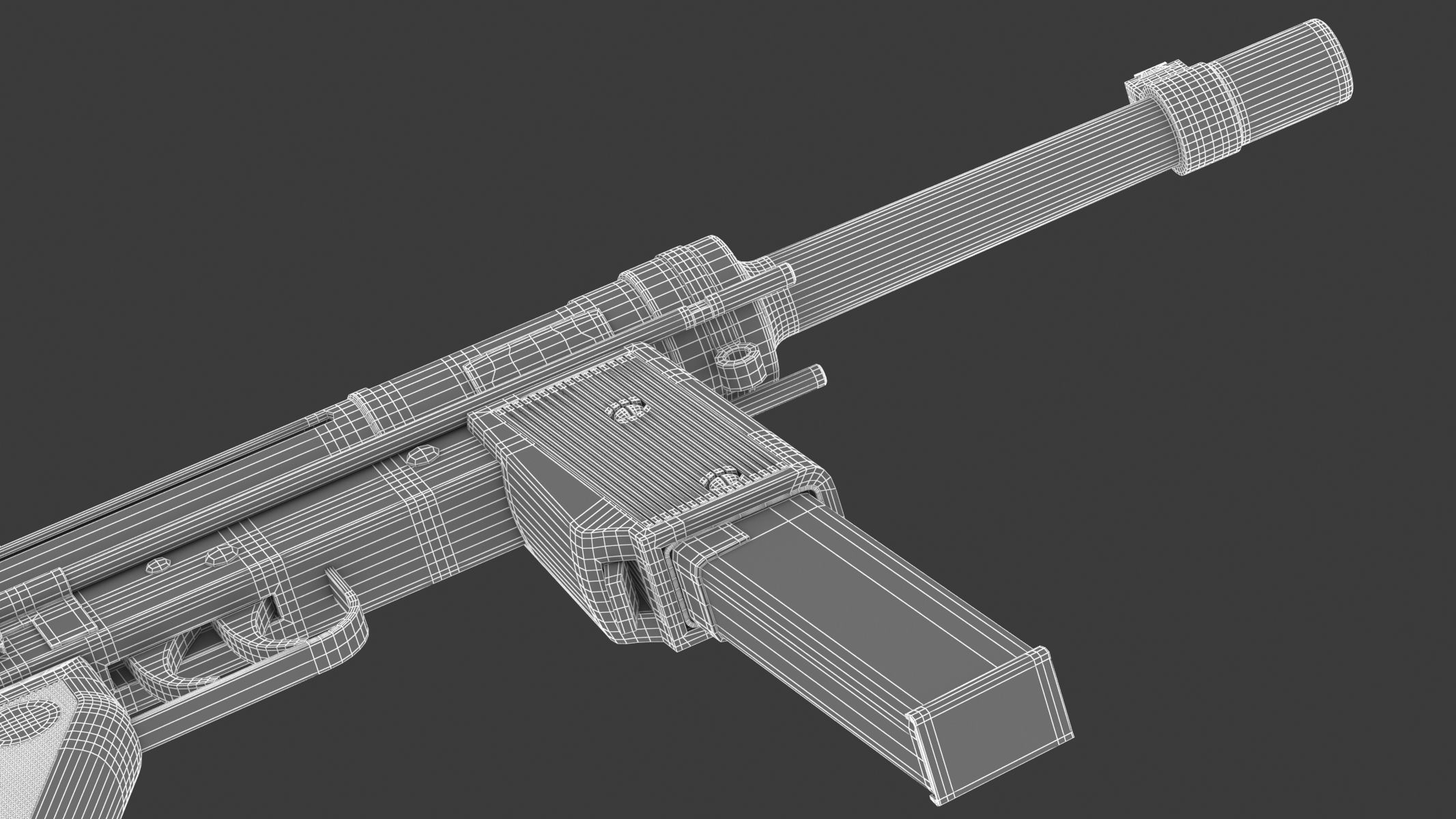 Halcon ML-63 Submachine Gun 3D model_27