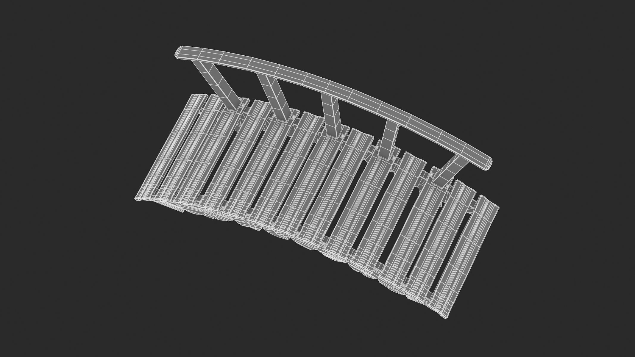 Lappset Bridge 3D model_9