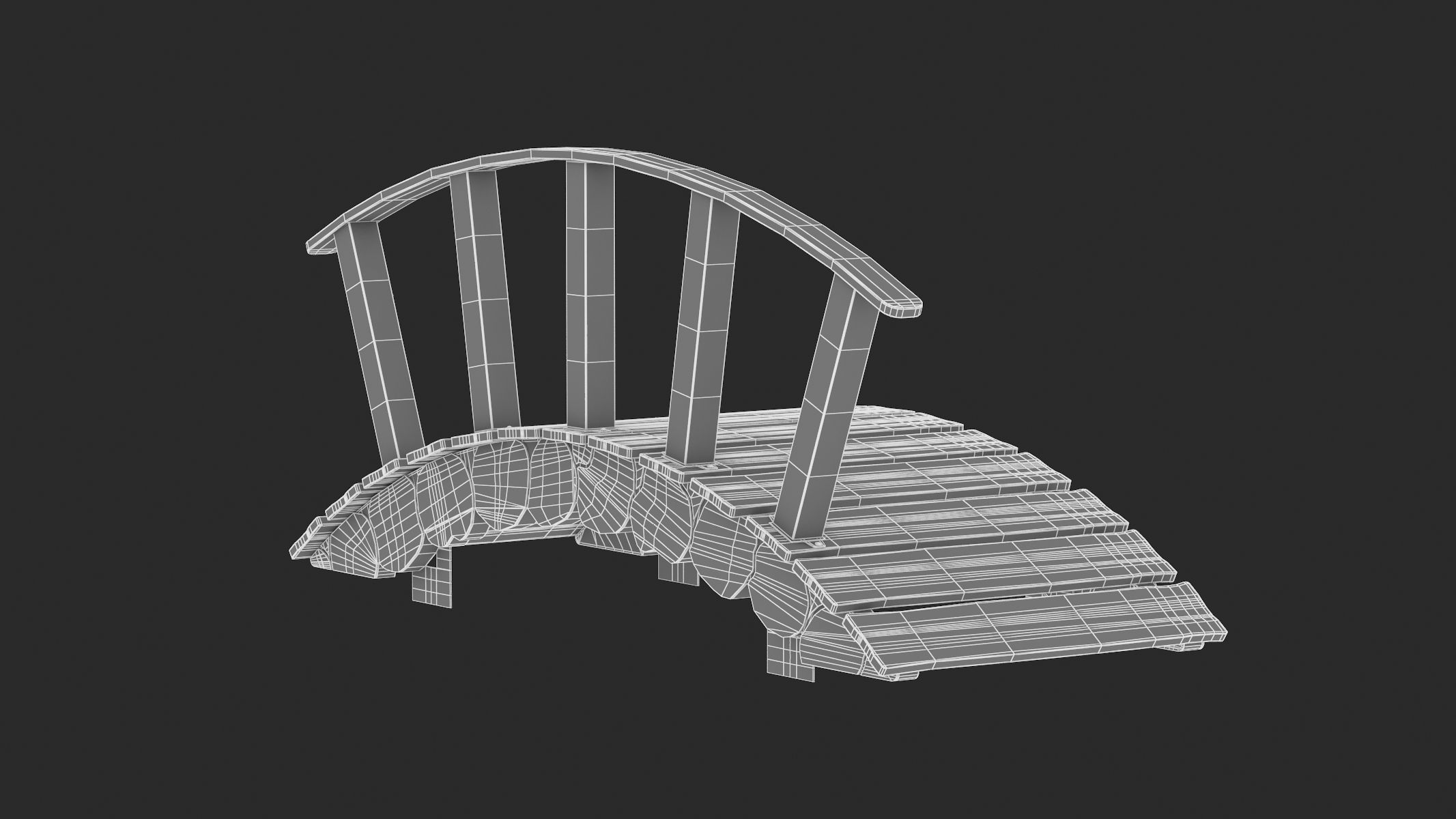 Lappset Bridge 3D model_7