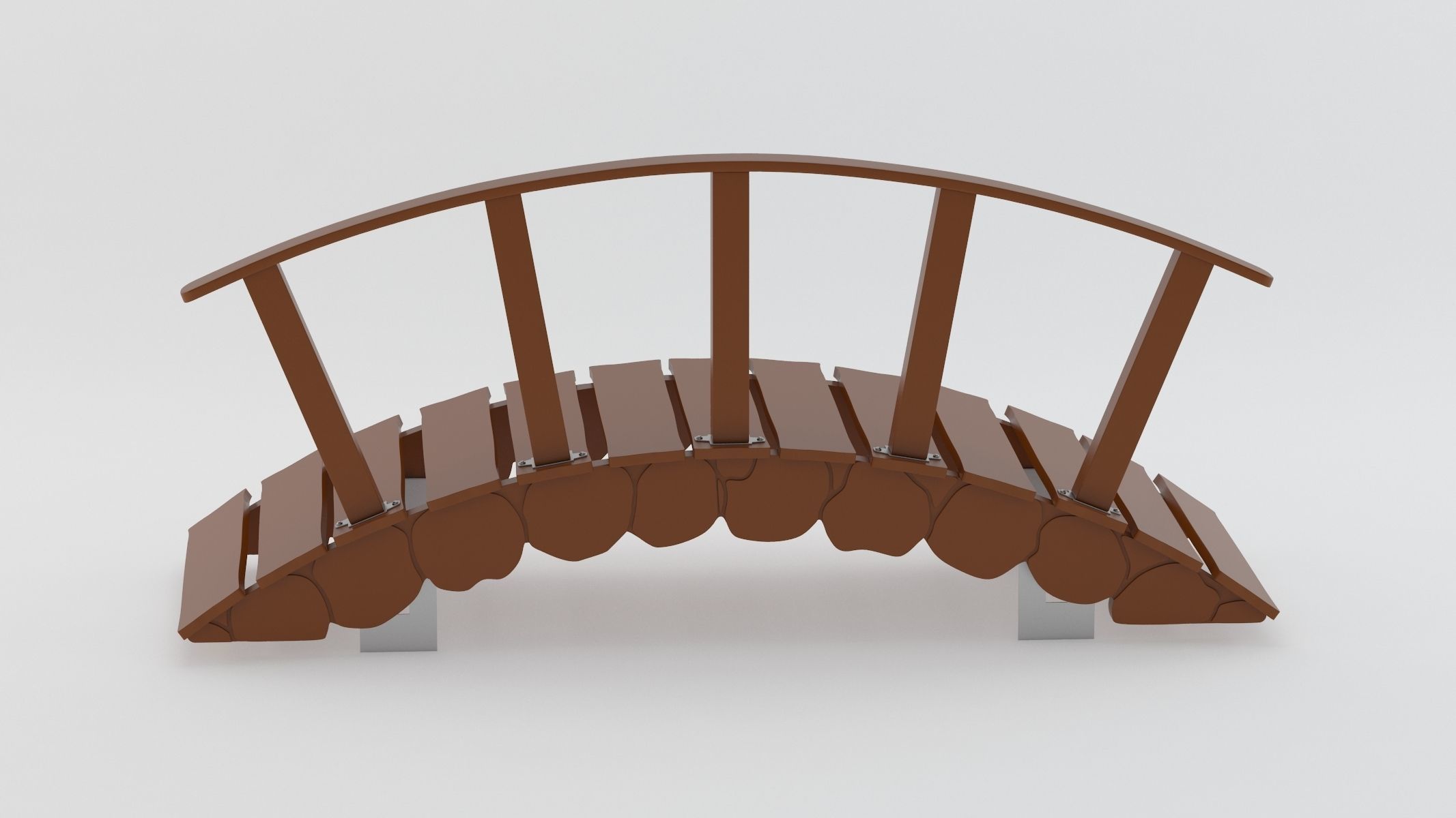 Lappset Bridge 3D model_3