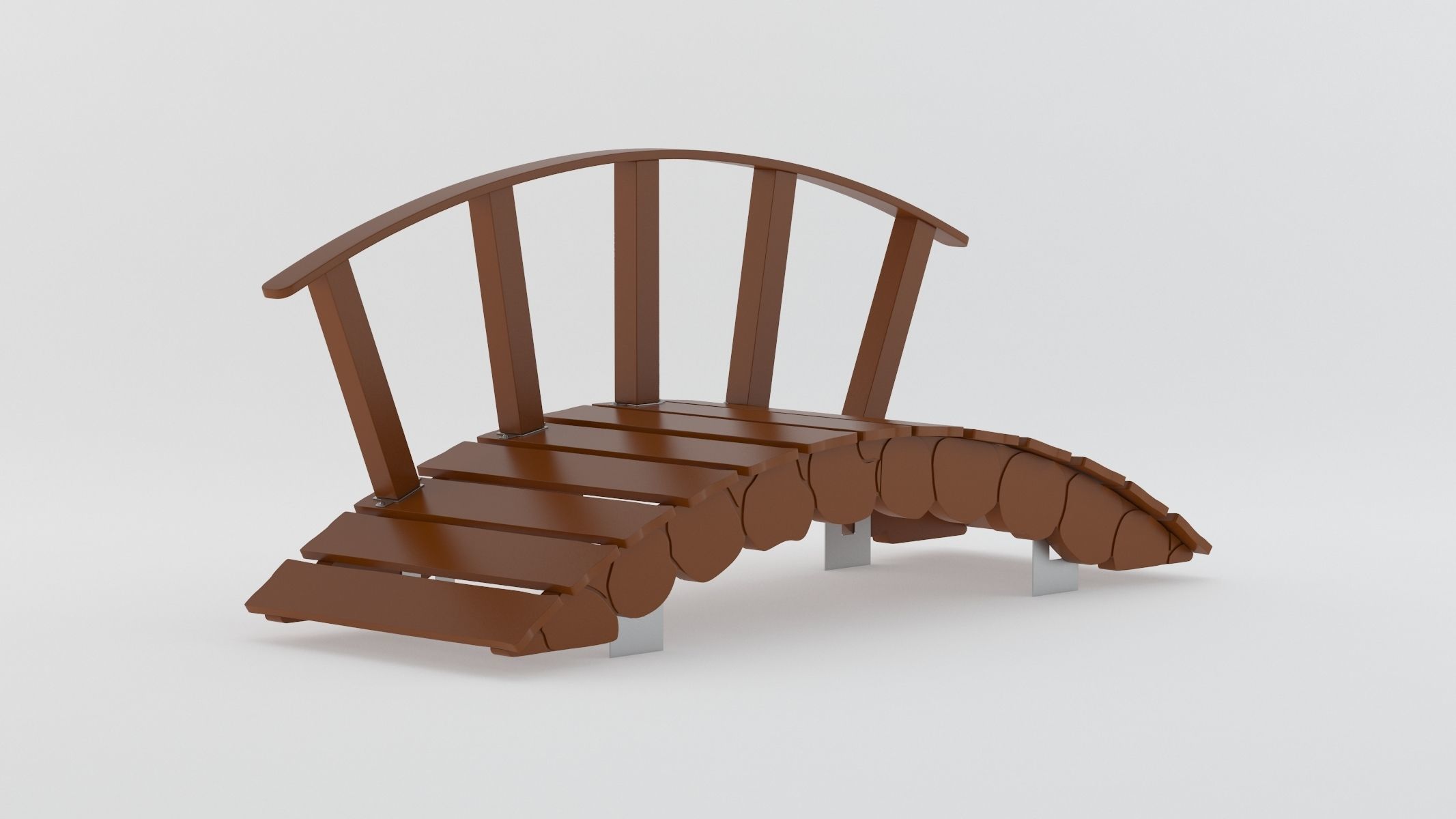 Lappset Bridge 3D model_1