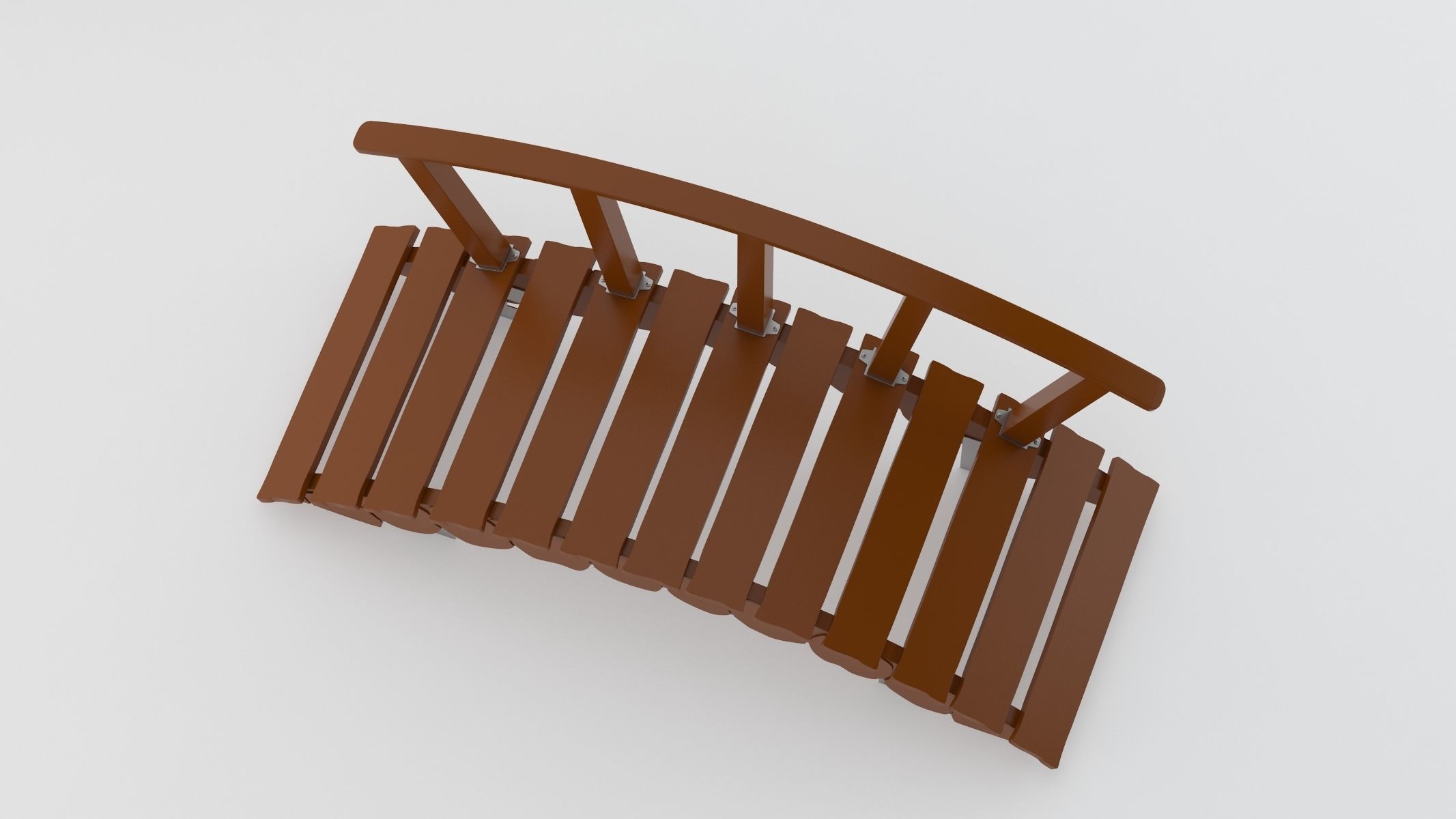 Lappset Bridge 3D model_4