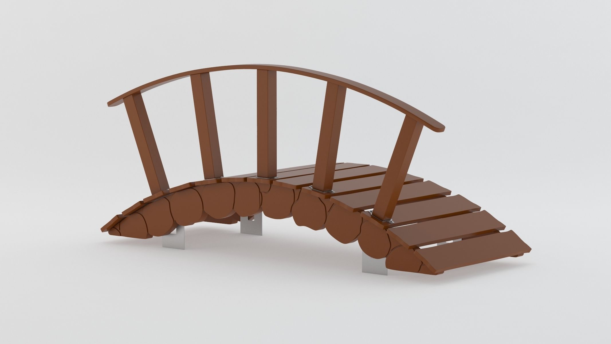 Lappset Bridge 3D model_2