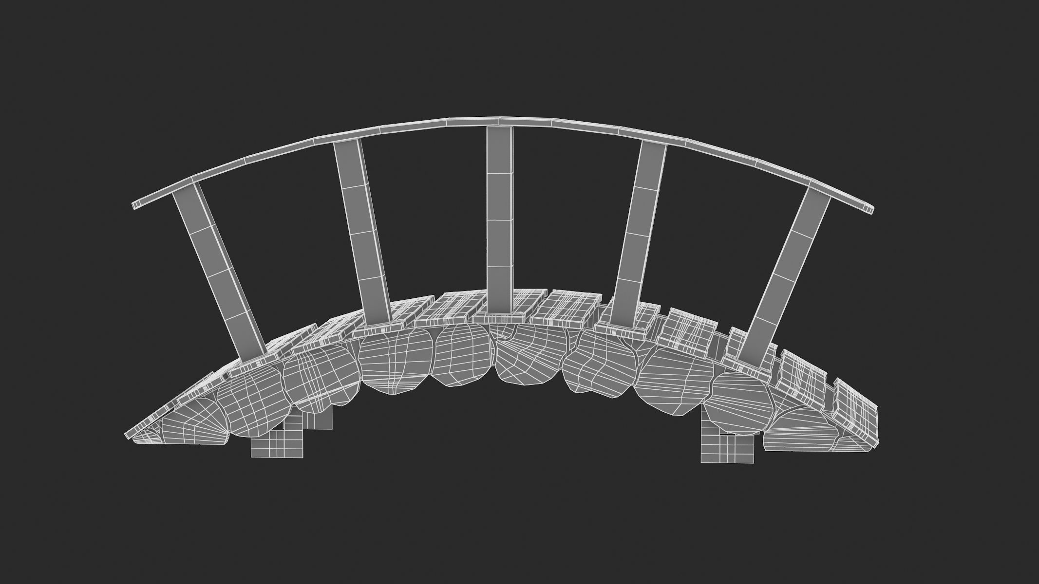 Lappset Bridge 3D model_8