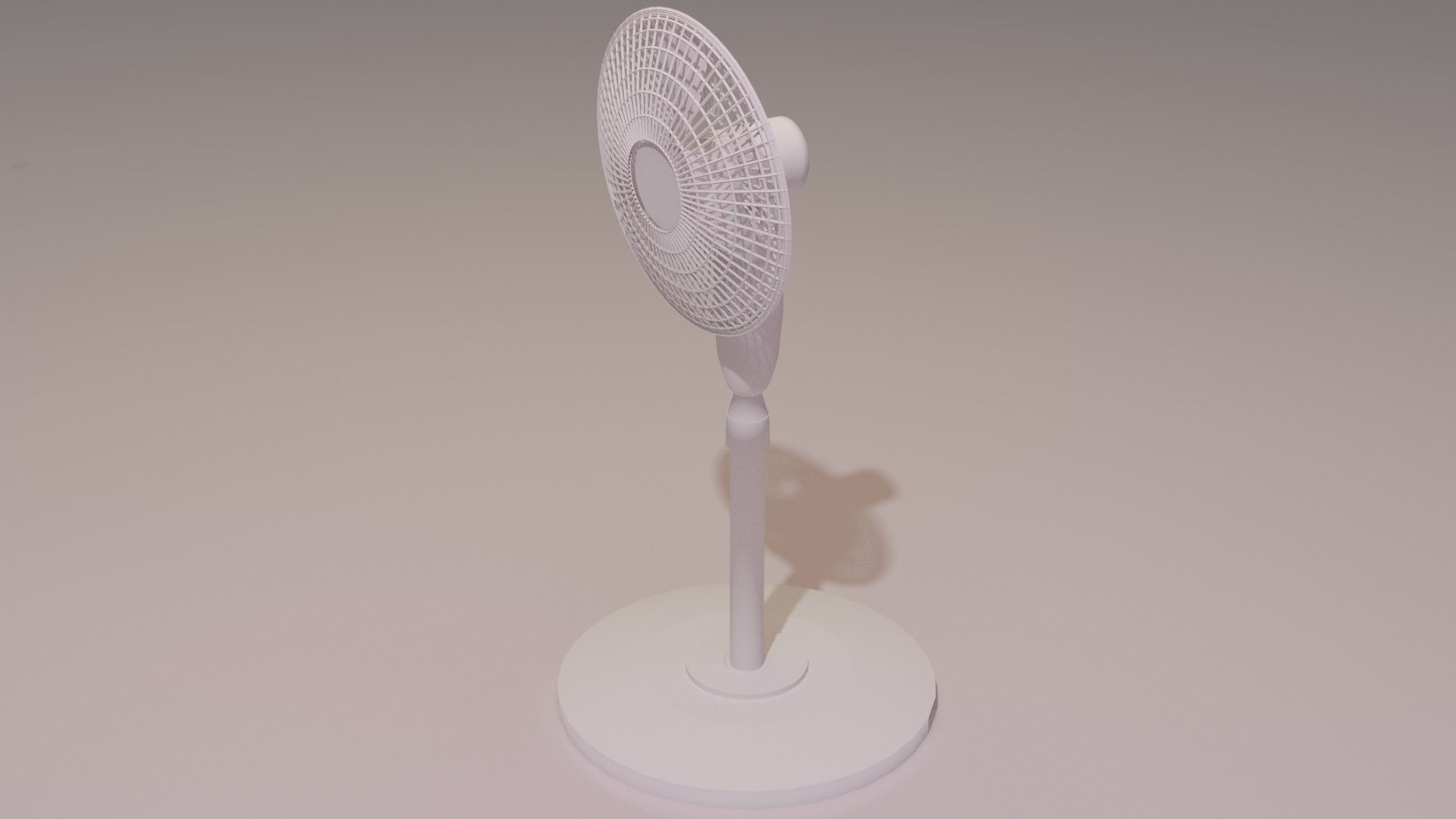 Electric Fan 3D 3D model_2