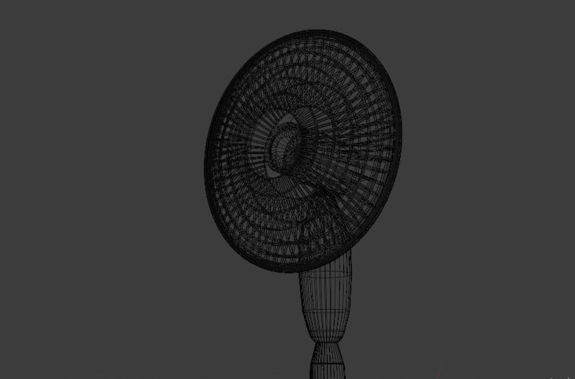 Electric Fan 3D 3D model_3