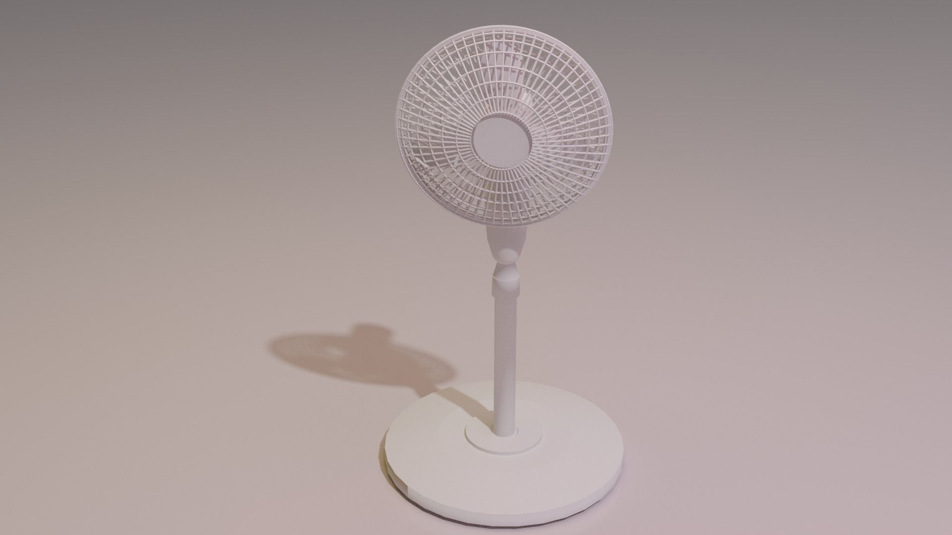 Electric Fan 3D 3D model_1
