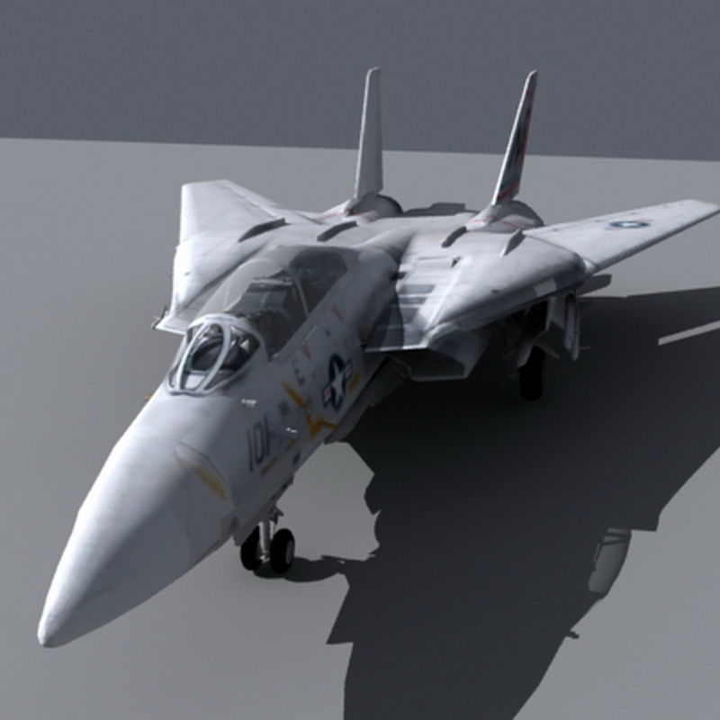Pack - Combat Aircrafts 3D model_7