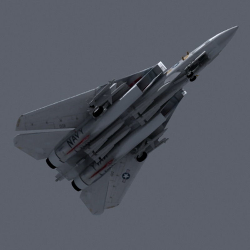 Pack - Combat Aircrafts 3D model_6
