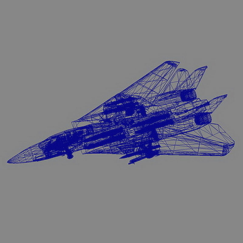 Pack - Combat Aircrafts 3D model_12