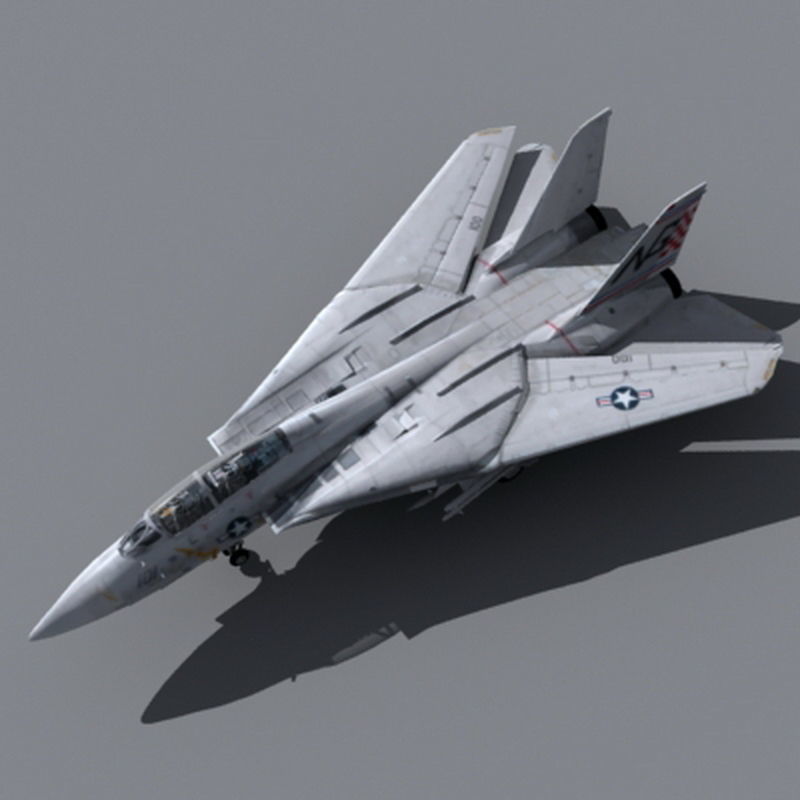 Pack - Combat Aircrafts 3D model_8