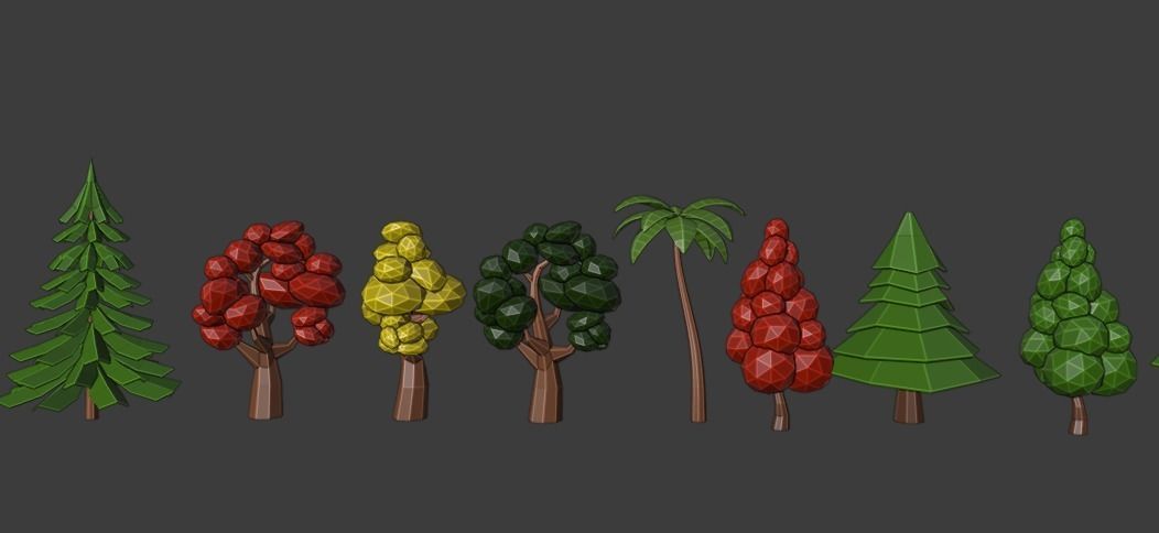 100 low poly assets Texture_1