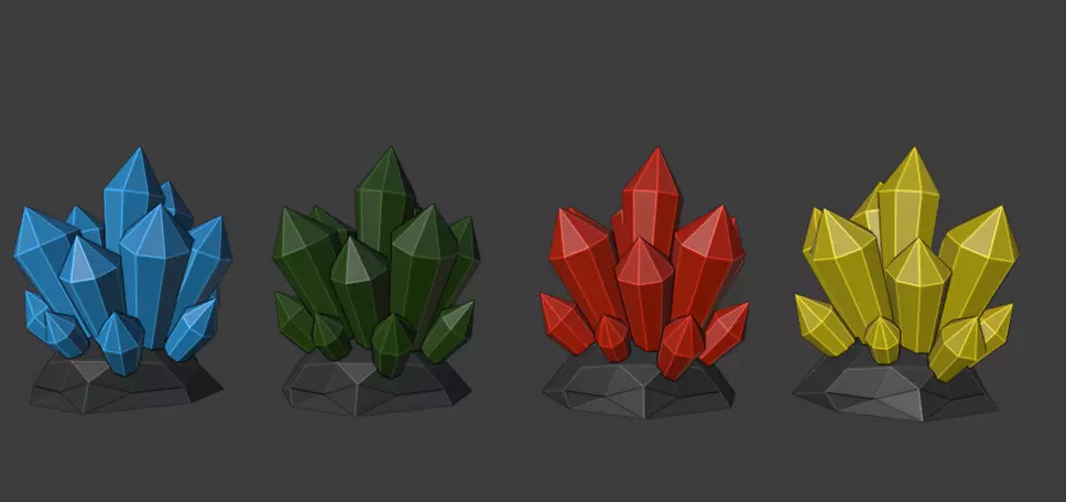 100 low poly assets Texture_0