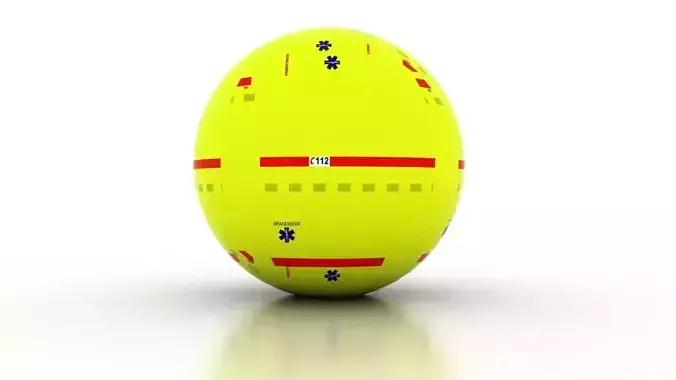 Mercedes Benz Sprinter 311 CDI Belgium Ambulance Textures