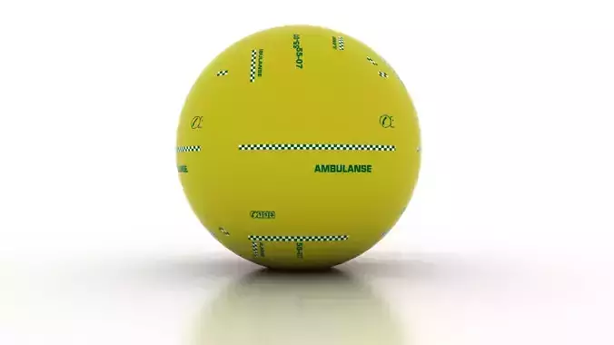 Mercedes Benz Sprinter 311 CDI Norway Ambulance Textures