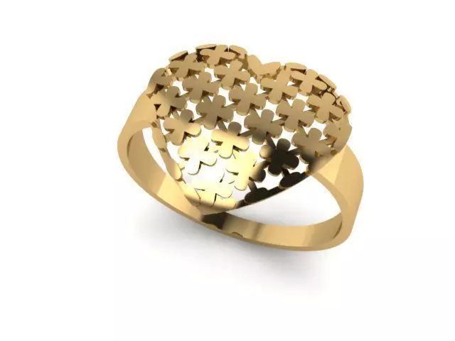 RING RINGS FLOWER Free 3D print model