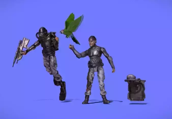 2009 GI-JOE - SHIPWRECK - 3D SCAN -