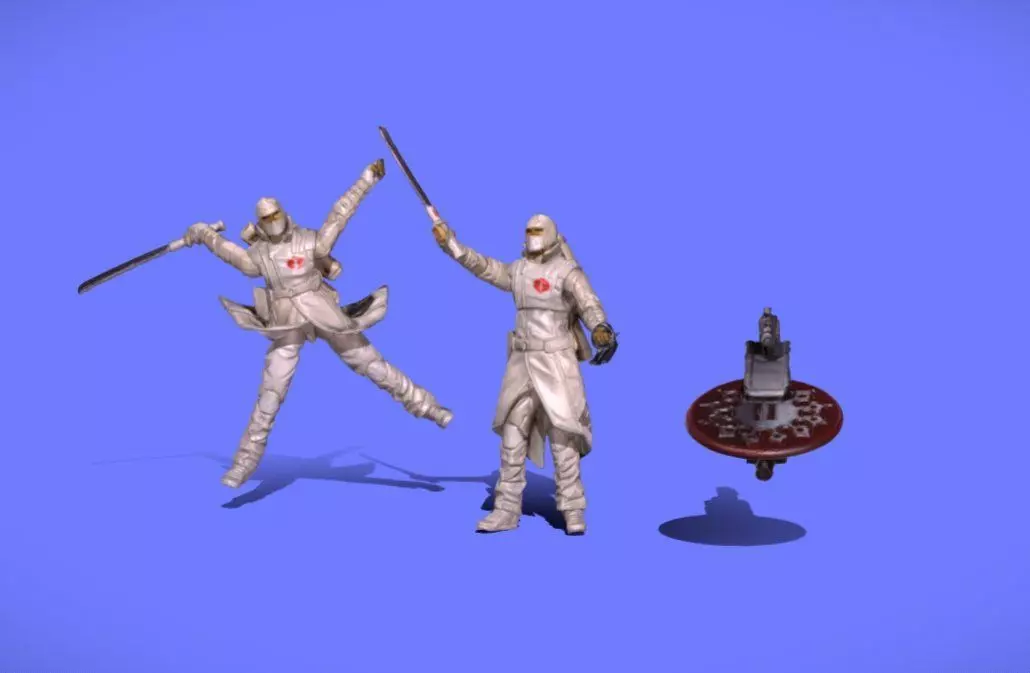 2009 GI-JOE - STORM-SHADOW - 3D SCAN - 3D print model