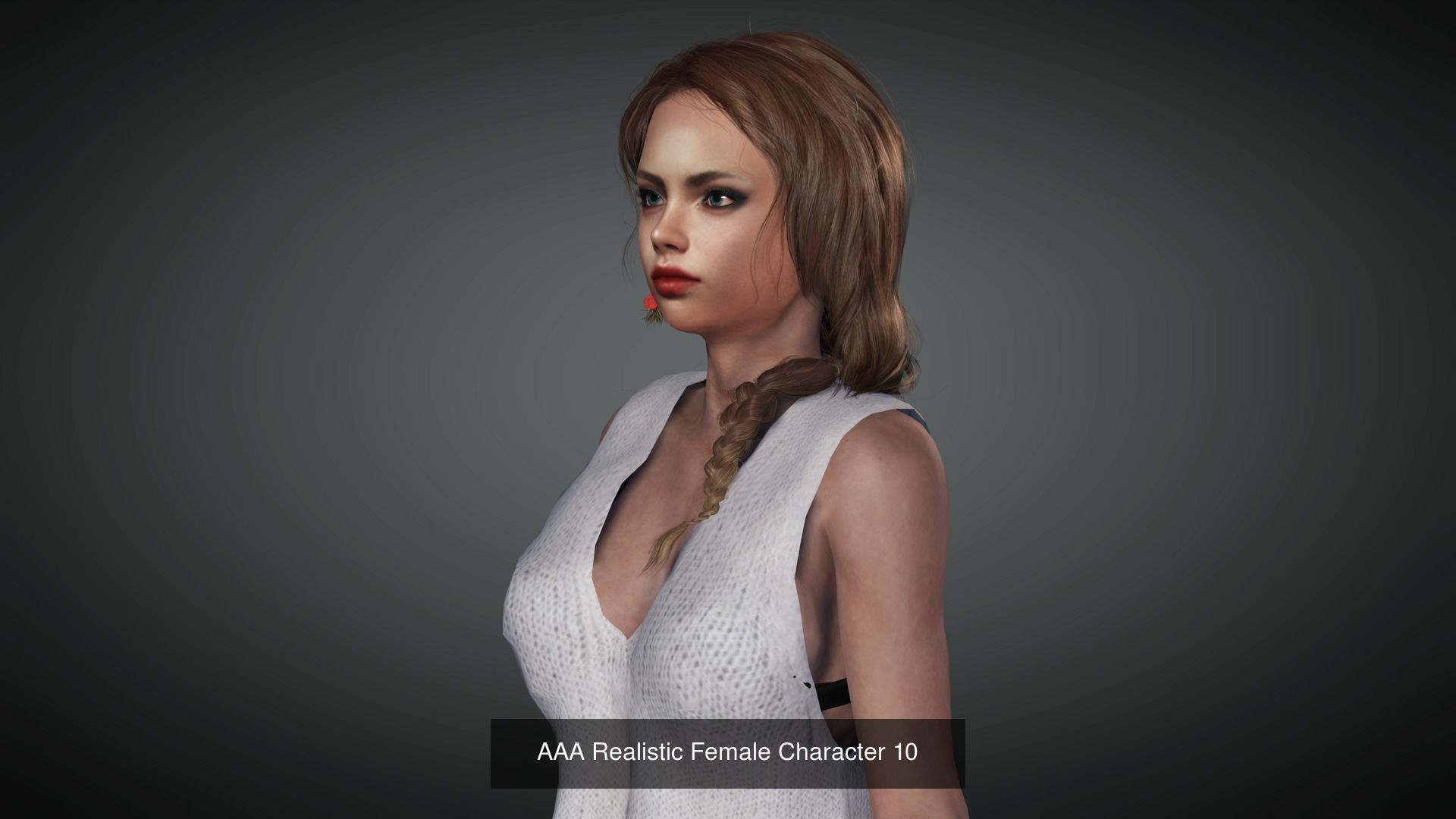 AAA Realistic Female Character Mega Pack 1 3D Model Collection_8