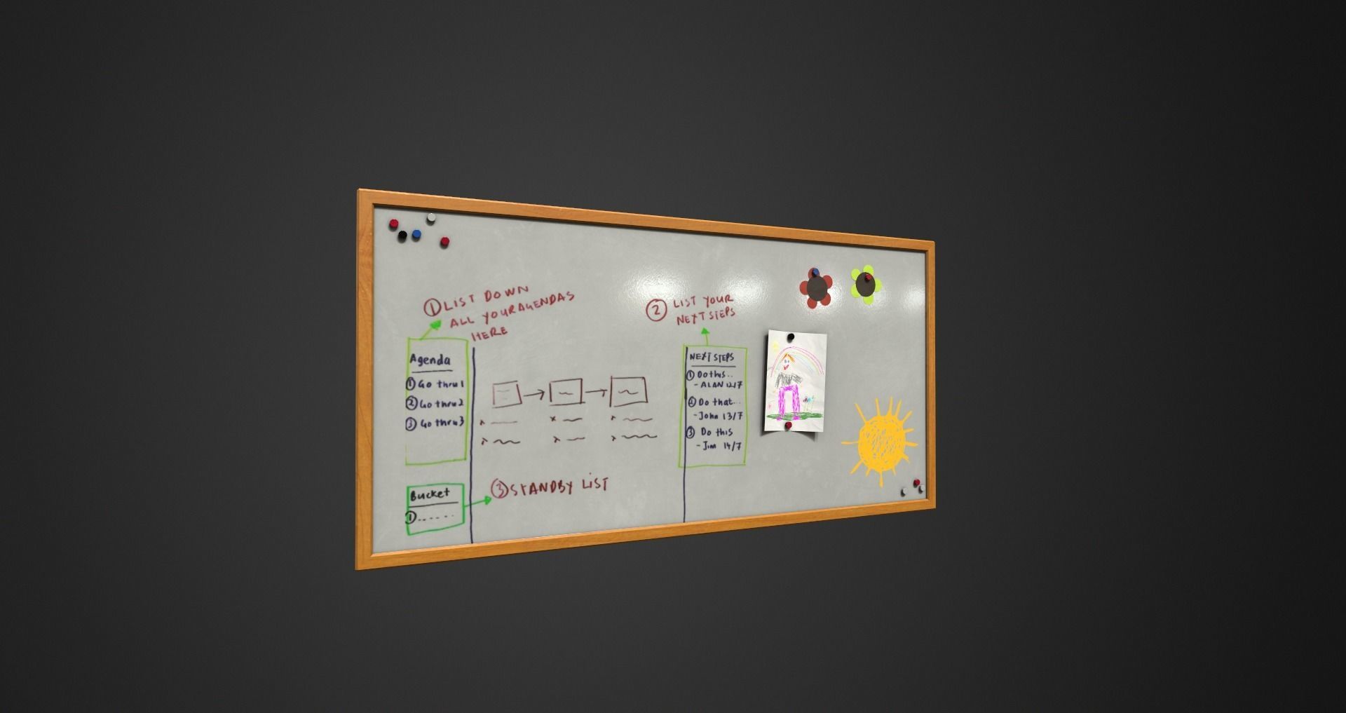 Low-Poly Kindergarten Pack Low-poly 3D model_2