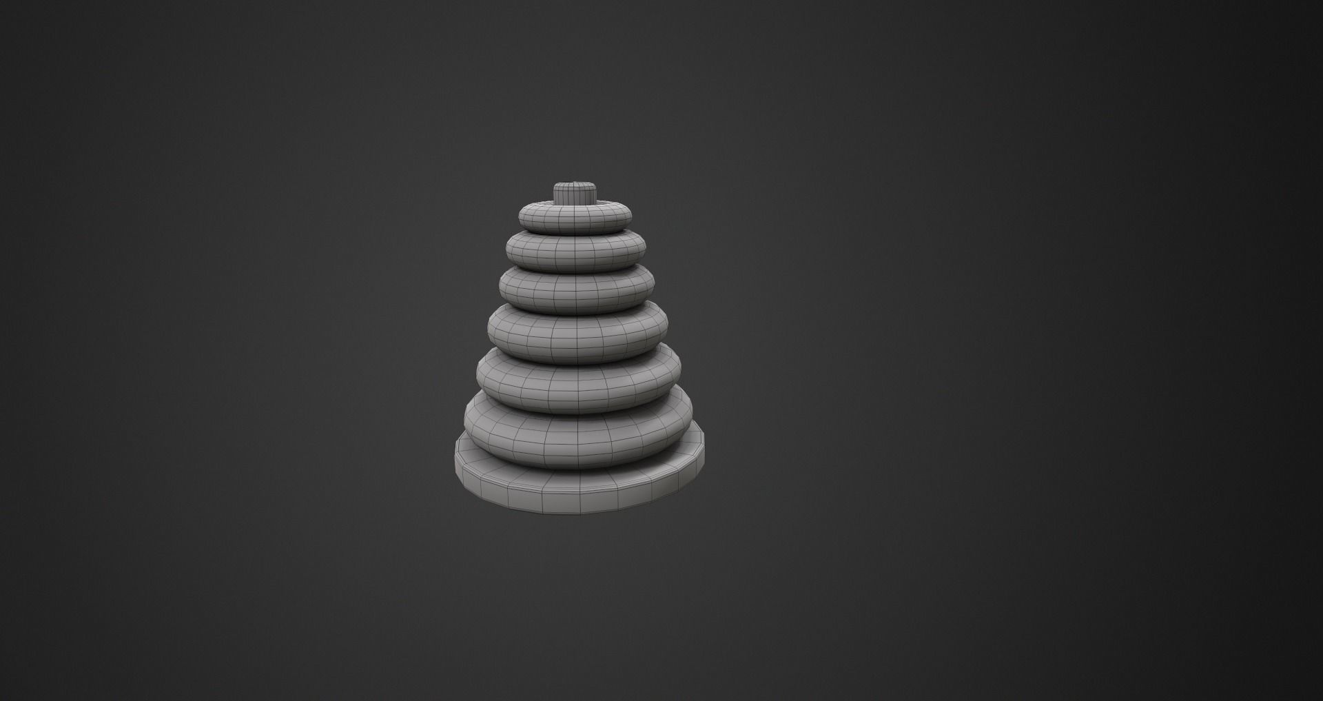 Low-Poly Kindergarten Pack Low-poly 3D model_33