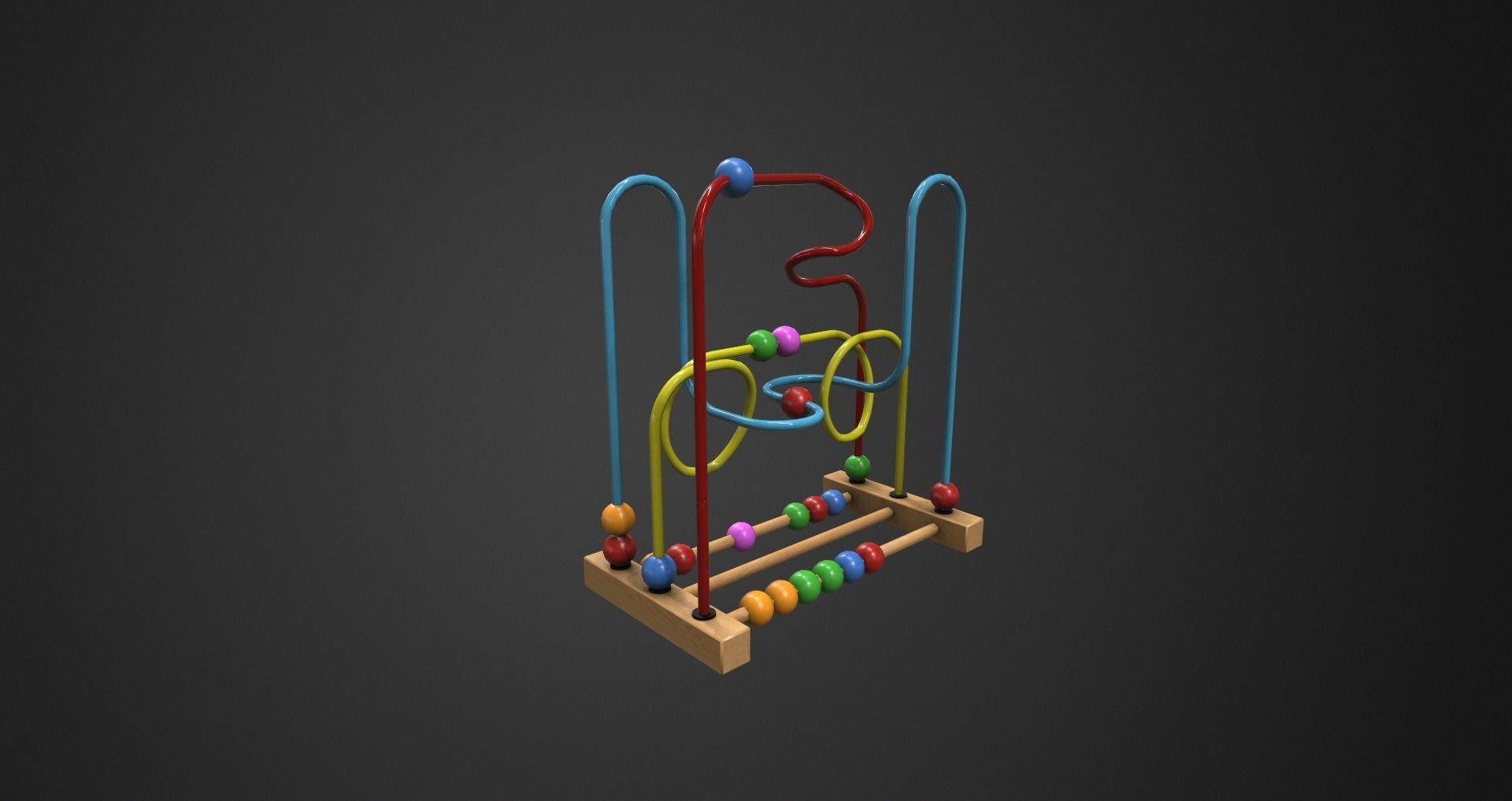 Low-Poly Kindergarten Pack Low-poly 3D model_30