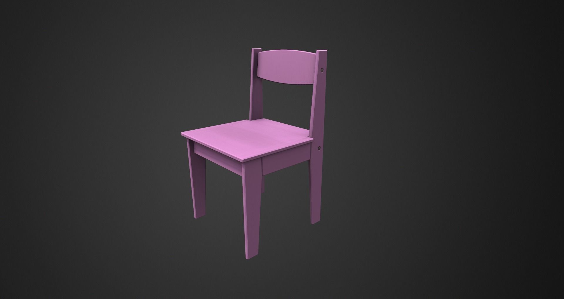 Low-Poly Kindergarten Pack Low-poly 3D model_10