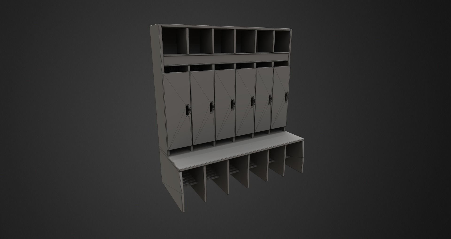 Low-Poly Kindergarten Pack Low-poly 3D model_59