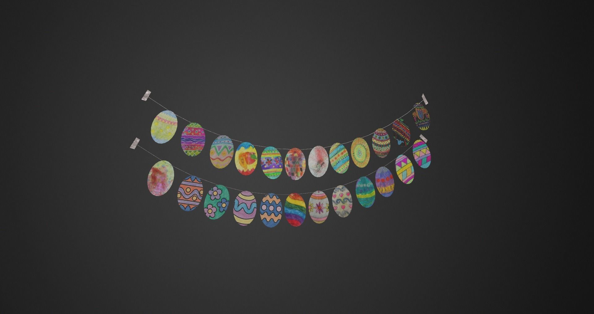 Low-Poly Kindergarten Pack Low-poly 3D model_15