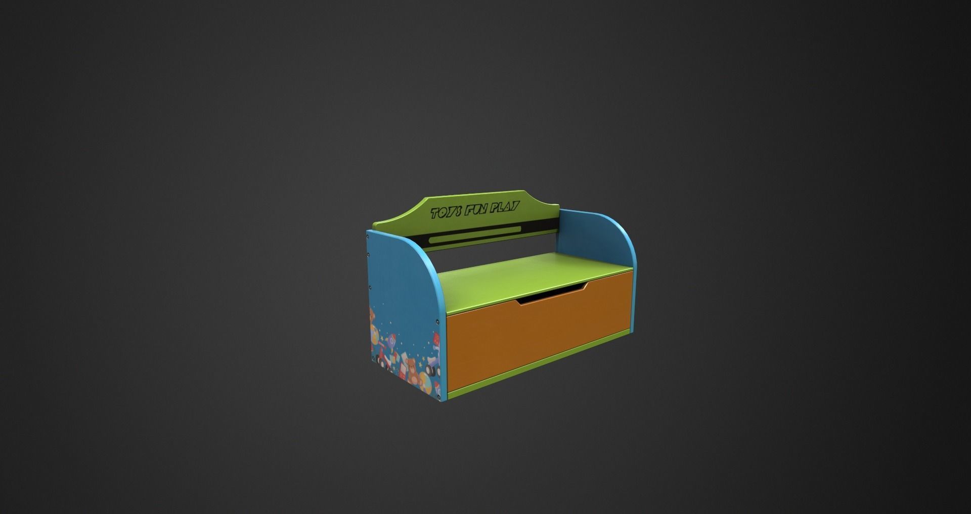 Low-Poly Kindergarten Pack Low-poly 3D model_46