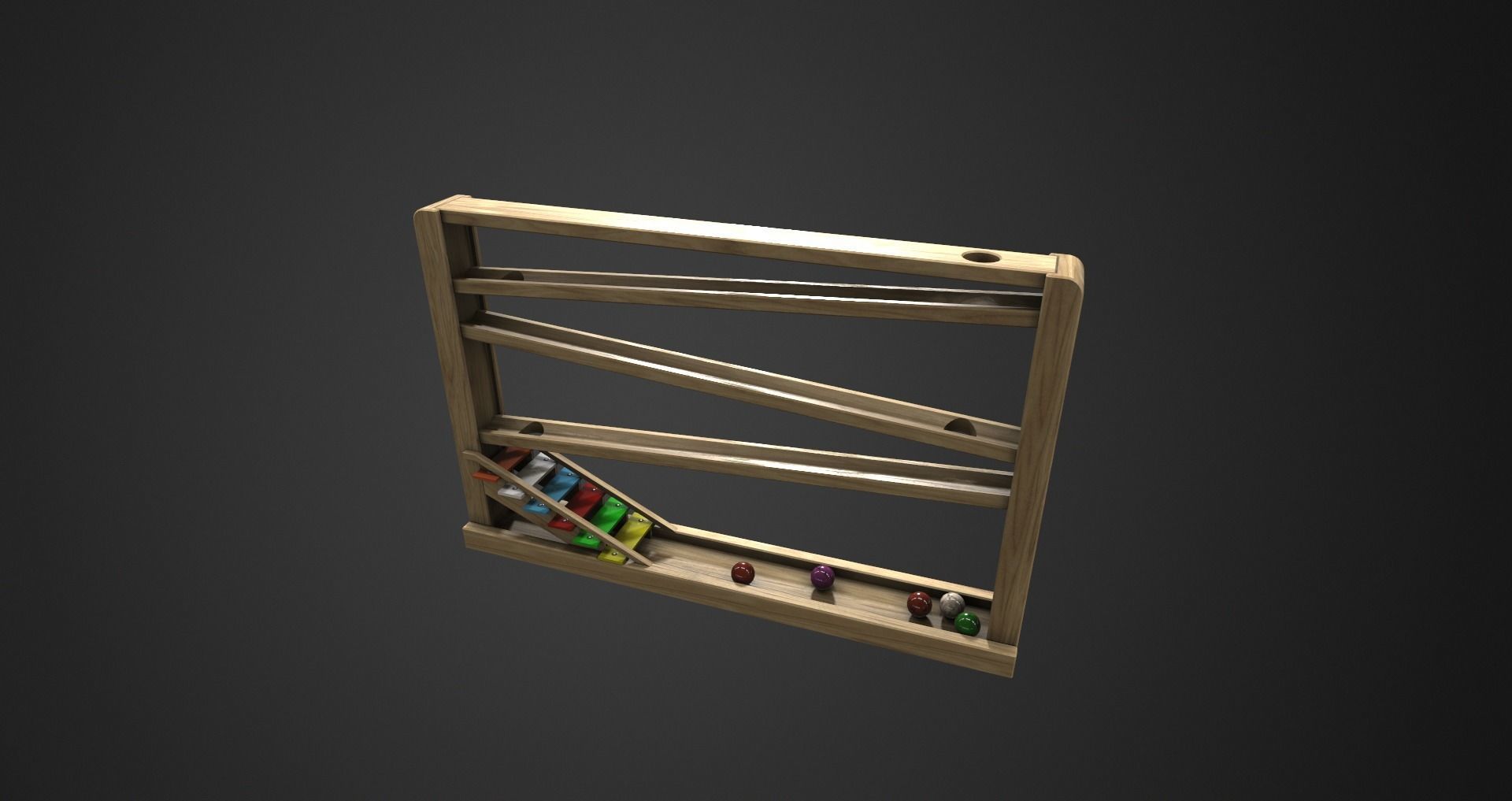 Low-Poly Kindergarten Pack Low-poly 3D model_28