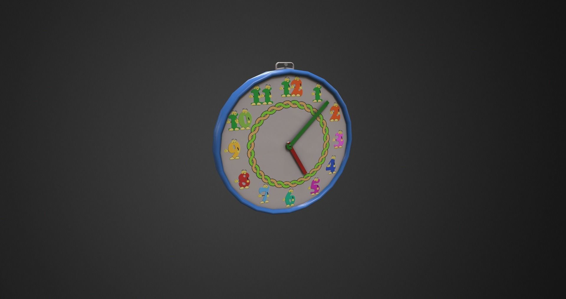 Low-Poly Kindergarten Pack Low-poly 3D model_13