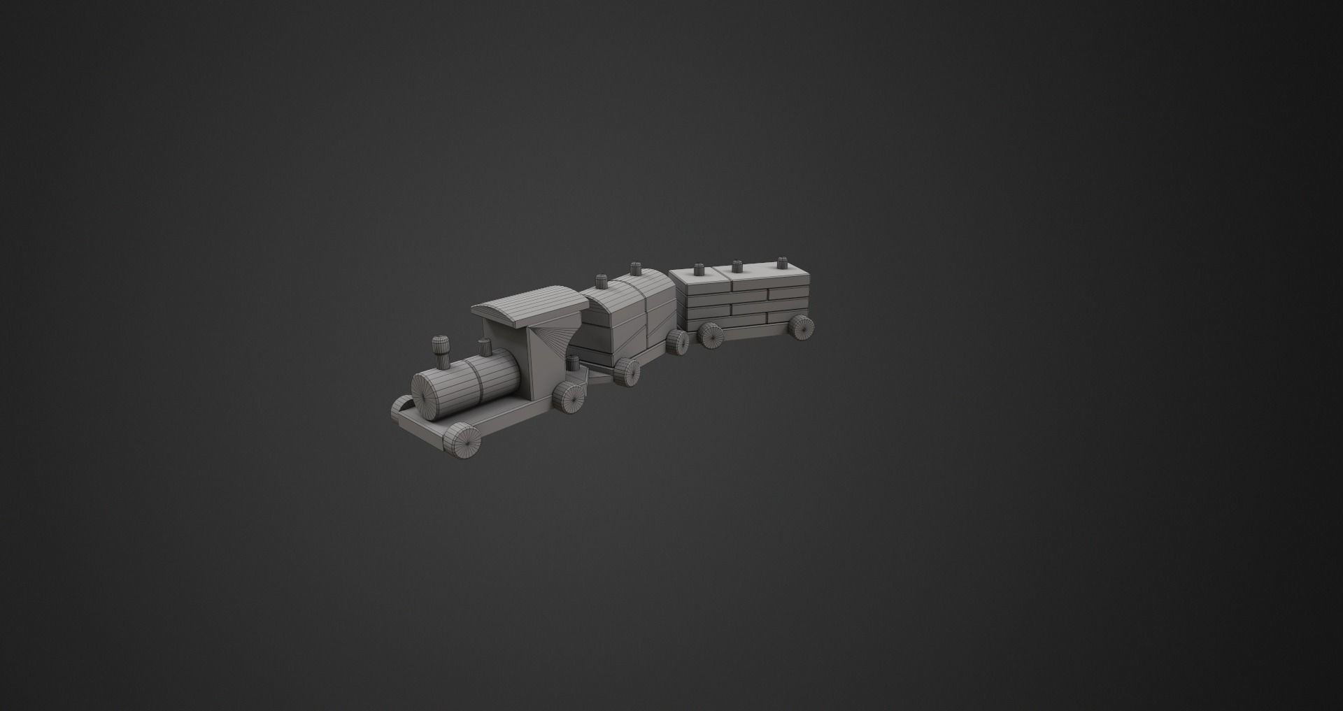 Low-Poly Kindergarten Pack Low-poly 3D model_49