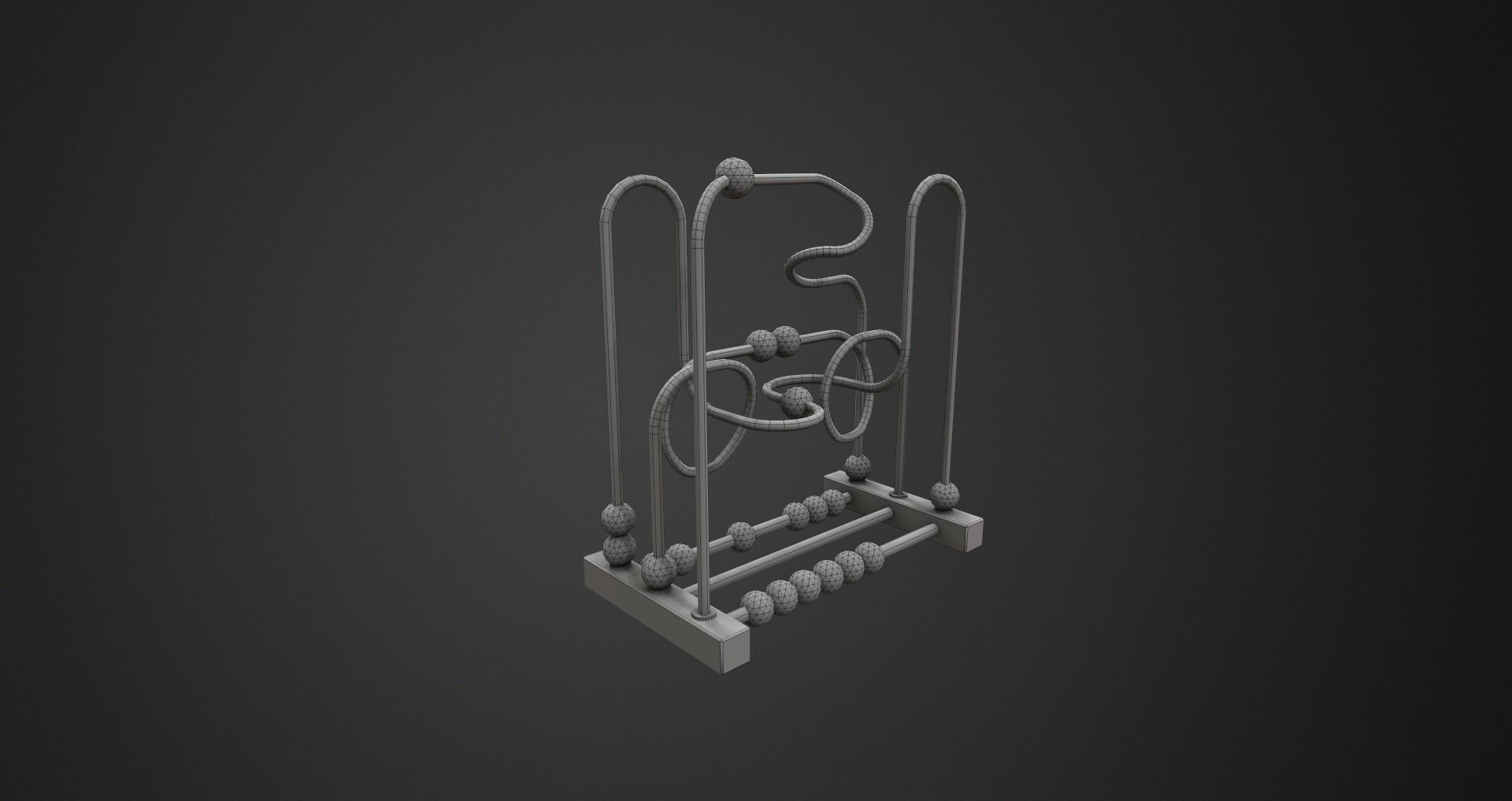 Low-Poly Kindergarten Pack Low-poly 3D model_31