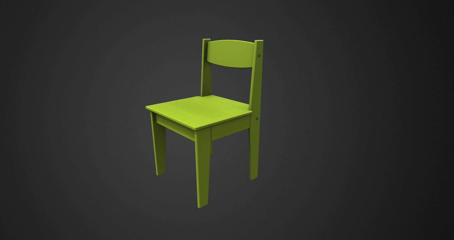 Low-Poly Kindergarten Pack Low-poly 3D model_11