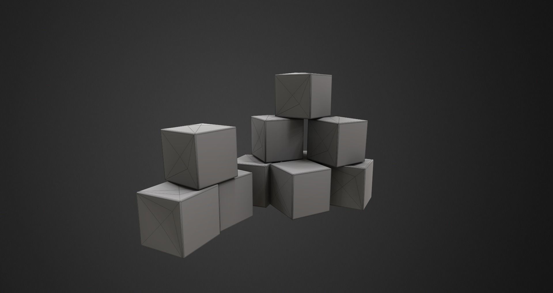 Low-Poly Kindergarten Pack Low-poly 3D model_18