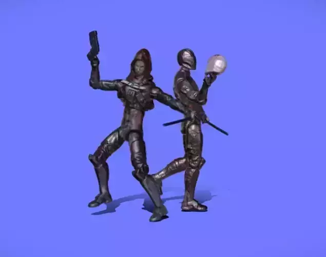 2013 GI-JOE - RETALIATION ZARTAN - 3D SCAN - 