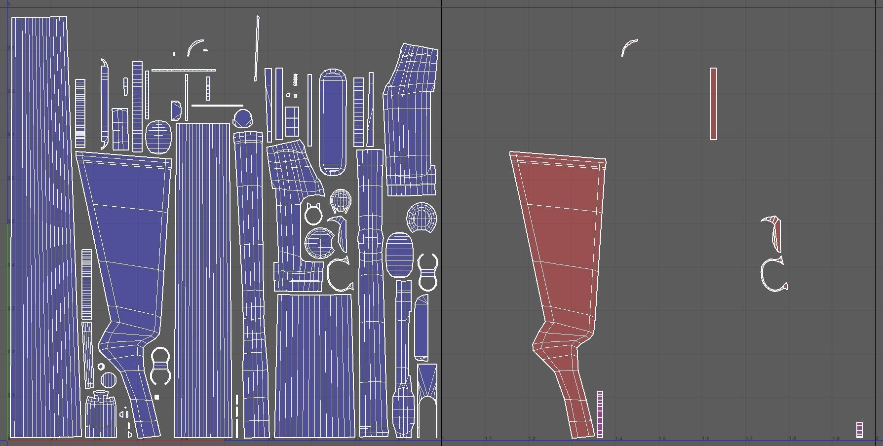Winchester M1897 PBR Low-Poly Game Ready Low-poly 3D model_9
