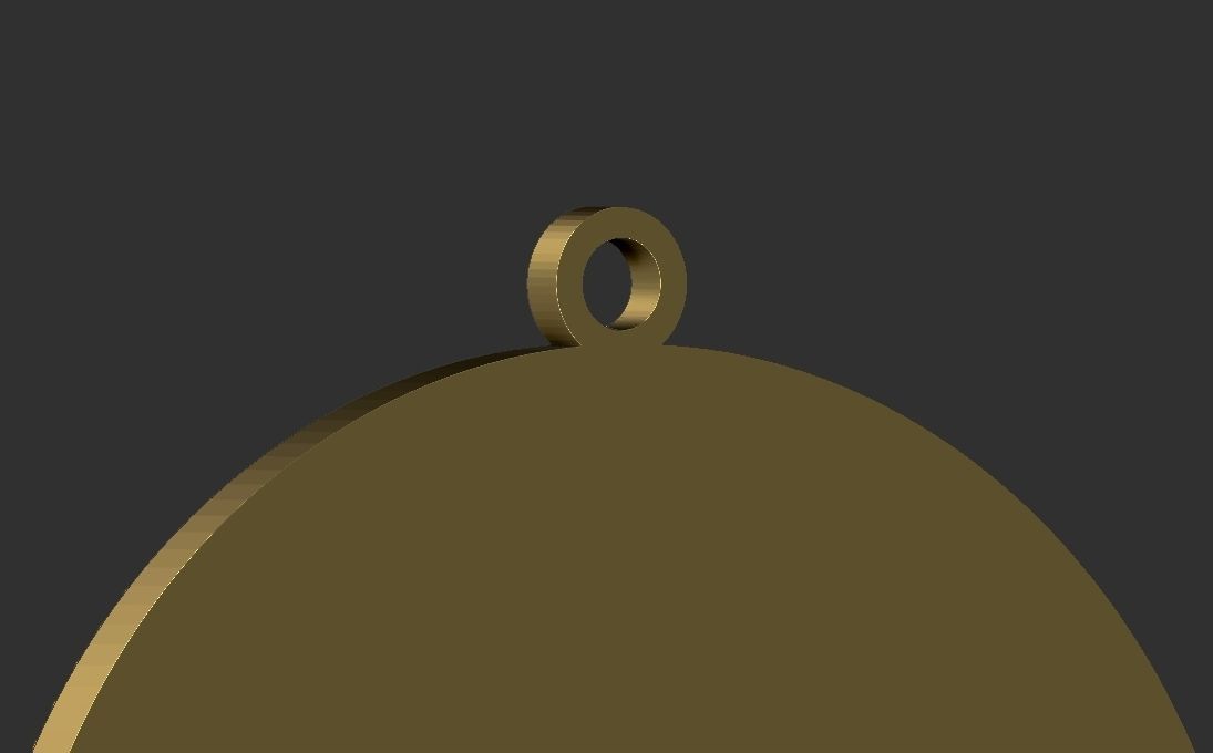 Winston Churchill medallion pendant 3D printing ready stl obj 3D print model_29