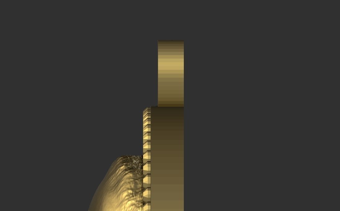 Winston Churchill medallion pendant 3D printing ready stl obj 3D print model_28